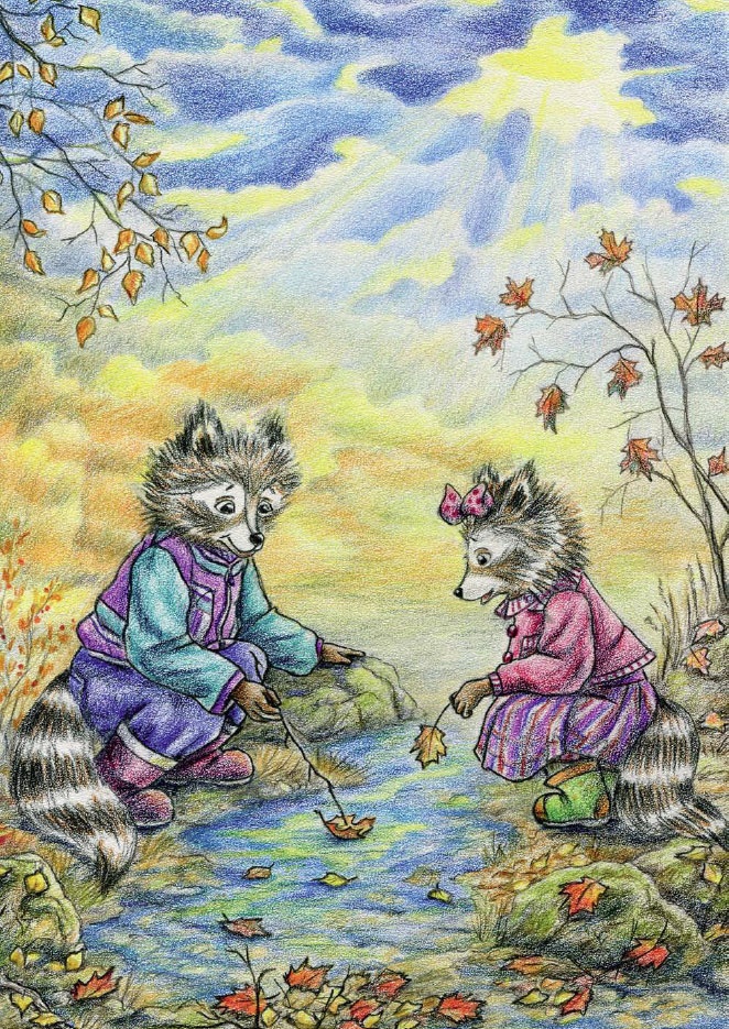 Иллюстрация к книге — Еня и Еля. Осенние истории [_04.jpg]