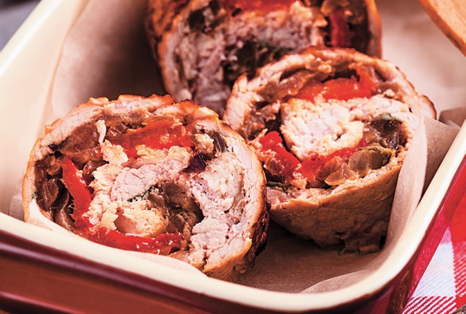 Иллюстрация к книге — Аппетитные рулеты. Мясные. Рыбные. Грибные. Овощные. Сырные [i_028.jpg]