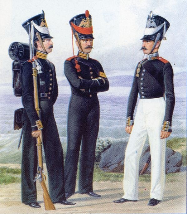 Иллюстрация к книге — Морские солдаты Российской империи. Очерки истории морской пехоты [i_031.jpg]