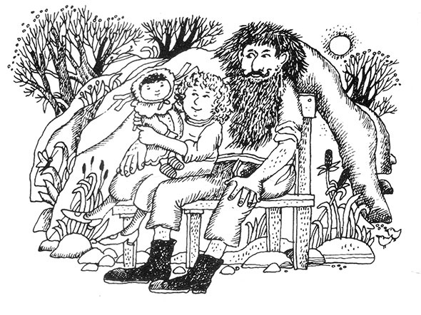 Иллюстрация к книге — Большая книга о разбойнике Грабше [i_032.jpg]