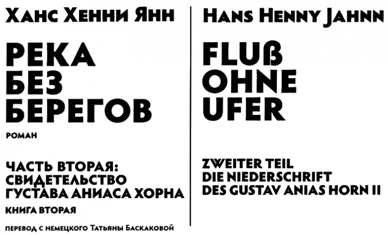 Иллюстрация к книге — Река без берегов. Часть 2. Свидетельство Густава Аниаса Хорна. Книга 2 [i_001.jpg]