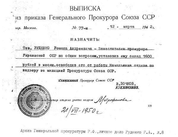 Иллюстрация к книге — Руденко. Генеральный прокурор СССР [i_027.jpg]