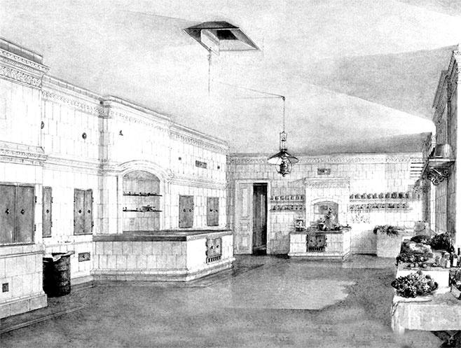 Иллюстрация к книге — Императорская кухня. XIX - начало XX в. Повседневная жизнь Российского императорского двора Уцененный товар (№1) [i_010.jpg]