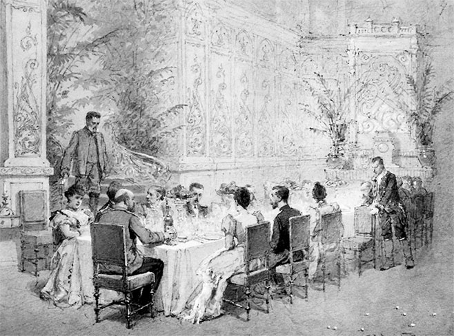 Иллюстрация к книге — Императорская кухня. XIX - начало XX в. Повседневная жизнь Российского императорского двора Уцененный товар (№1) [i_047.jpg]