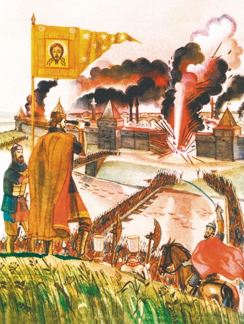 Иллюстрация к книге — Суровый век. Рассказы о царе Иване Грозном и его времени [i_015.jpg]