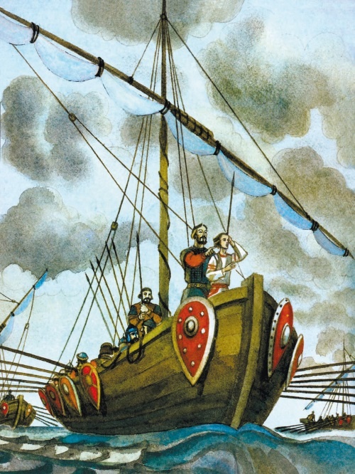 Иллюстрация к книге — Суровый век. Рассказы о царе Иване Грозном и его времени [i_017.jpg]