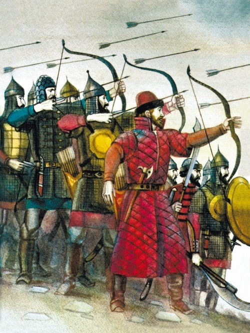 Иллюстрация к книге — Суровый век. Рассказы о царе Иване Грозном и его времени [i_033.jpg]