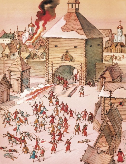 Иллюстрация к книге — Смутное время. Рассказы о русских царях и самозванцах начала XVII века [i_001.jpg]