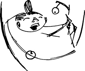 Иллюстрация к книге — Сказки Долины Муми-троллей [i_049.jpg]