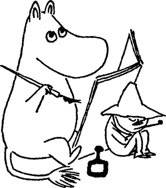 Иллюстрация к книге — Мемуары папы Муми-тролля [i_003.jpg]