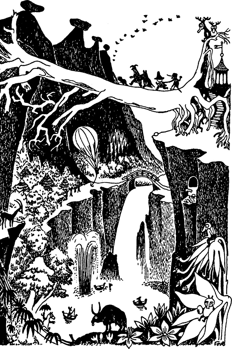 Иллюстрация к книге — Мемуары папы Муми-тролля [i_031.jpg]