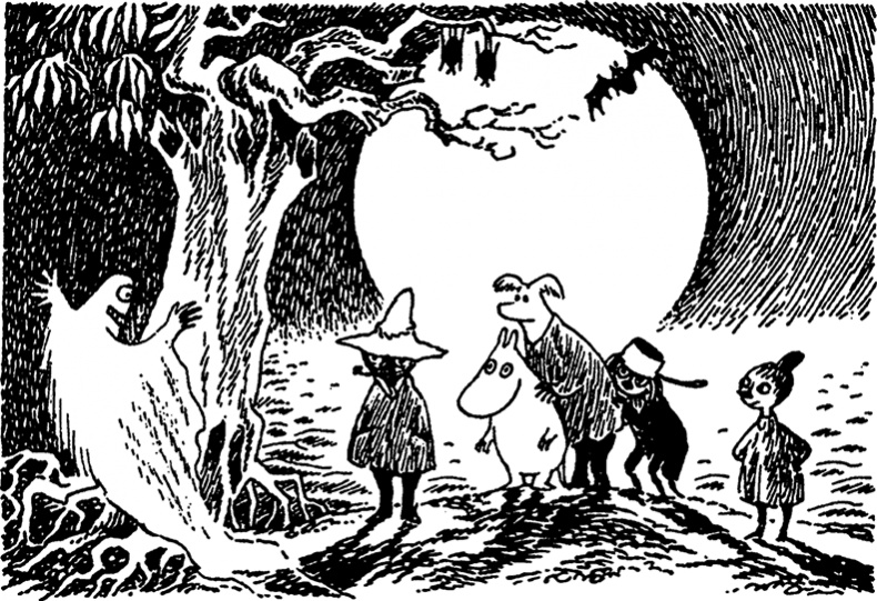 Иллюстрация к книге — Мемуары папы Муми-тролля [i_037.jpg]