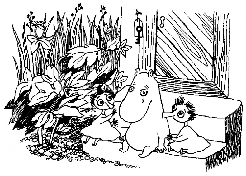 Иллюстрация к книге — Туве Янссон. Работай и люби [i_074.jpg]