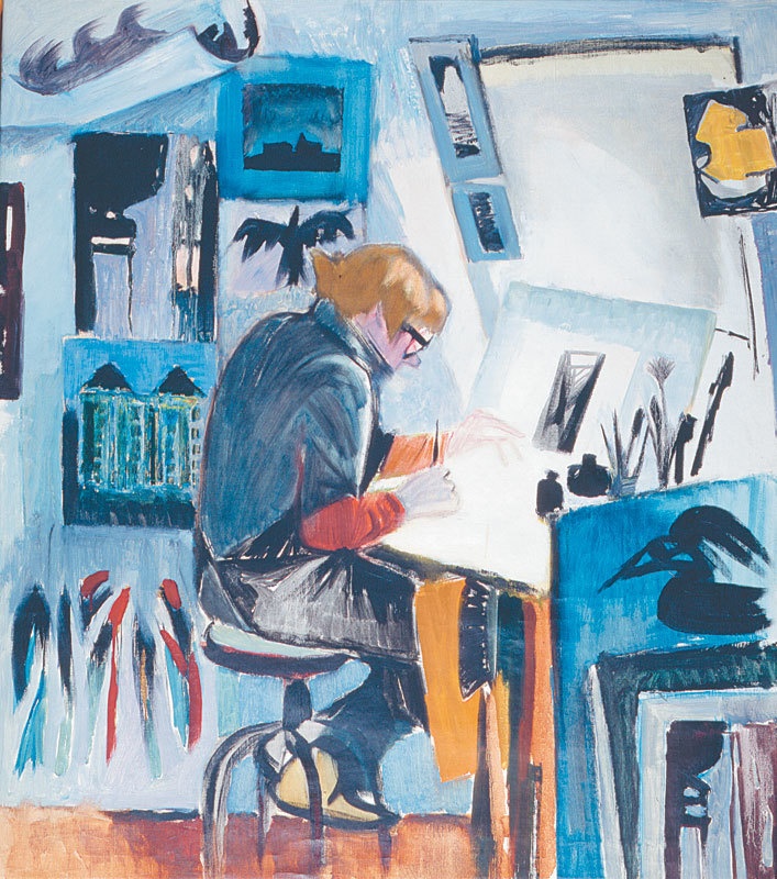 Иллюстрация к книге — Туве Янссон. Работай и люби [i_132.jpg]