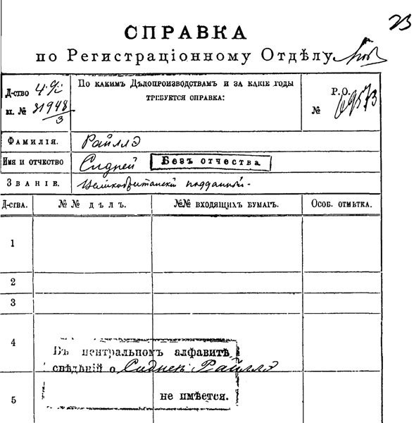 Иллюстрация к книге — Сидней Рейли. Подлинная история «короля шпионов» [i_013.jpg]