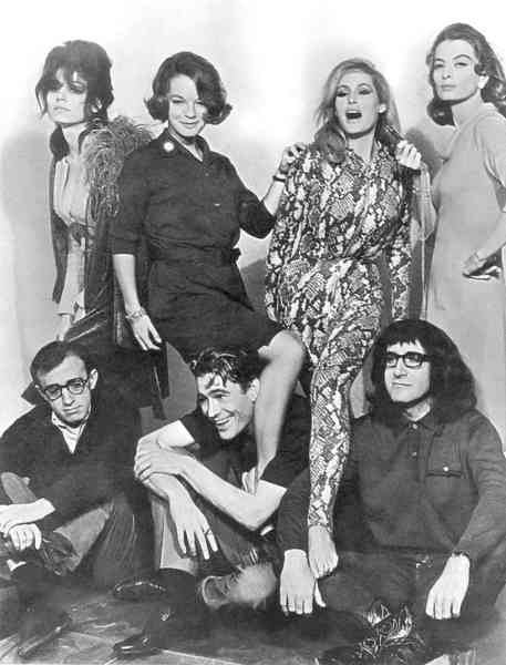 Иллюстрация к книге — Роми Шнайдер. История жизни и любви [_25.aktjorskijjansamblfilmachtonovogokiska.1964god.jpg]