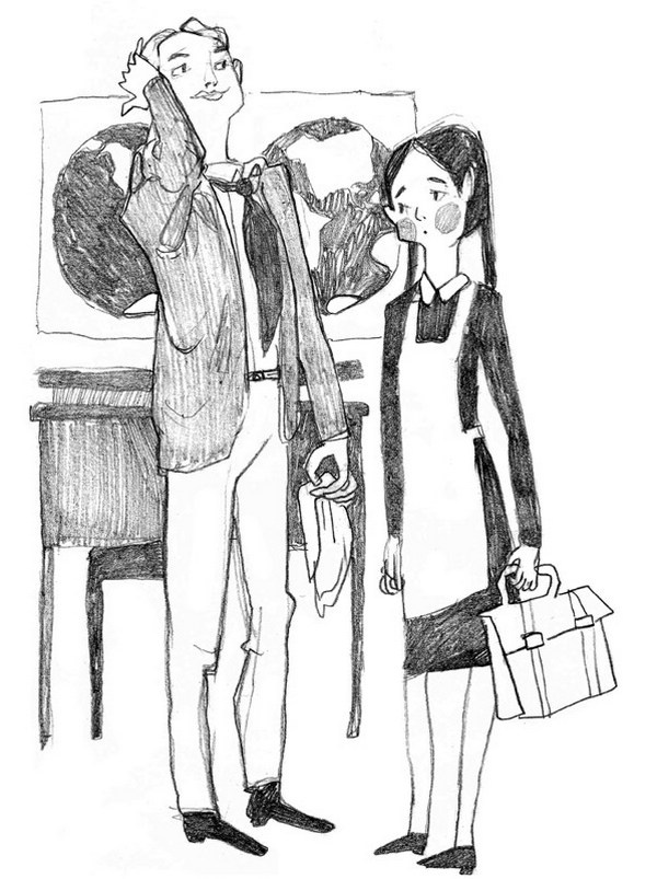 Иллюстрация к книге — Зеленый велосипед на зеленой лужайке [image_27.jpg]