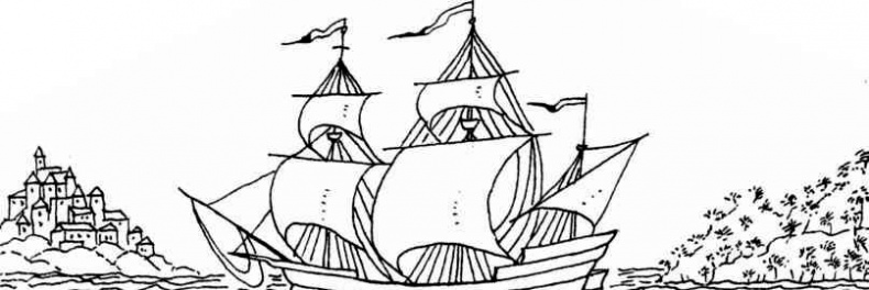 Иллюстрация к книге — Пираты британской короны Фрэнсис Дрейк и Уильям Дампир [i_003.jpg]