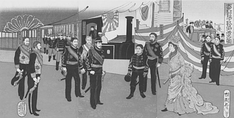 Иллюстрация к книге — Император Мэйдзи и его Япония [i_195.jpg]