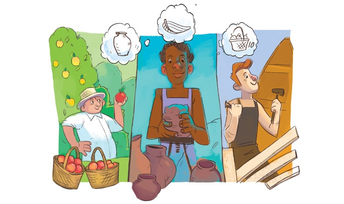 Иллюстрация к книге — Волшебный банкомат. Детям об экономике [i_015.jpg]