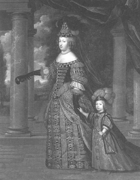 Иллюстрация к книге — Людовик XIV. Личная жизнь "короля-солнце" [i_010.jpg]