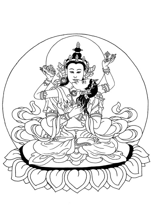 Иллюстрация к книге — Небесные танцовщицы. Истории просветленных женщин Индии и Тибета [i_006.jpg]