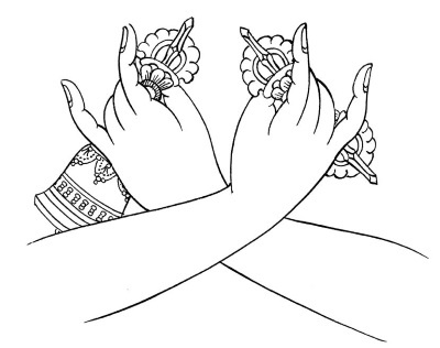 Иллюстрация к книге — Небесные танцовщицы. Истории просветленных женщин Индии и Тибета [i_068.jpg]