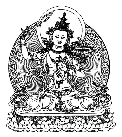 Иллюстрация к книге — Небесные танцовщицы. Истории просветленных женщин Индии и Тибета [i_092.jpg]