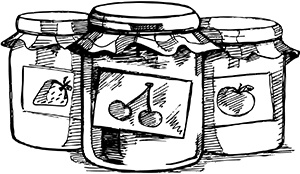 Иллюстрация к книге — Варенья, джемы, повидло. Лучшие рецепты сладостей из вашего урожая [i_004.jpg]