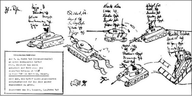 Иллюстрация к книге — &quot;Тигры&quot; в снегу. Мемуары танкового аса [i_359.jpg]