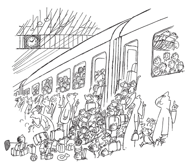 Иллюстрация к книге — Каникулы малыша Николя [i_065.jpg]