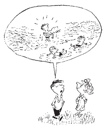 Иллюстрация к книге — Каникулы малыша Николя [i_115.jpg]