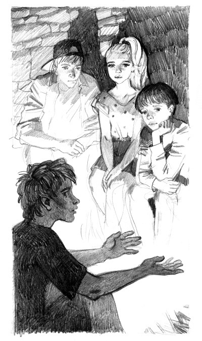 Иллюстрация к книге — Тайна горы, или Портрет кузнечика [i_009.jpg]