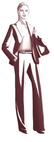 Иллюстрация к книге — Золотые правила стиля. Дресс-код успешной женщины [i_054.jpg]