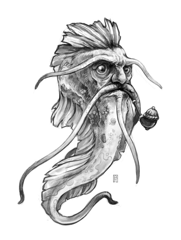 Иллюстрация к книге — Бестиарий. Книга странных существ [image5_58b359da3ff83f08001c8ae6_jpg.jpg]