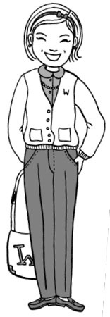 Иллюстрация к книге — Стильная девчонка. Полезная книга для юных и модных [i_012.jpg]