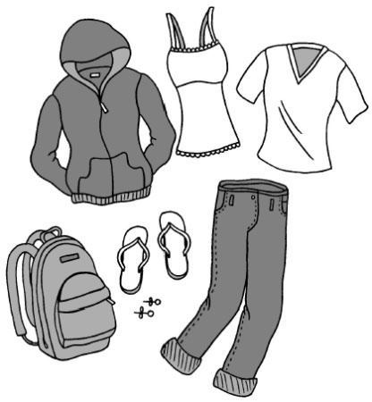 Иллюстрация к книге — Стильная девчонка. Полезная книга для юных и модных [i_015.jpg]