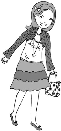 Иллюстрация к книге — Стильная девчонка. Полезная книга для юных и модных [i_017.jpg]