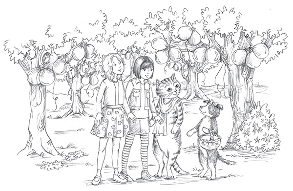 Иллюстрация к книге — Щенок Эви, или Жасминовый сюрприз [i_035.jpg]