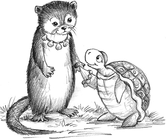 Иллюстрация к книге — Выдра Хлоя, или Серебряная ракушка [i_009.jpg]