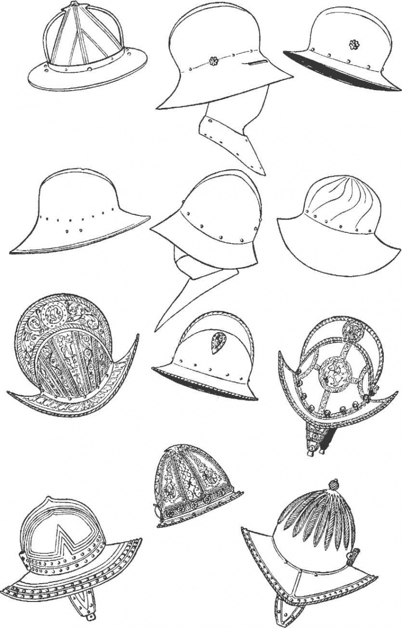 Иллюстрация к книге — Рыцарские доспехи Европы. Универсальный обзор музейных коллекций [_16.jpg]