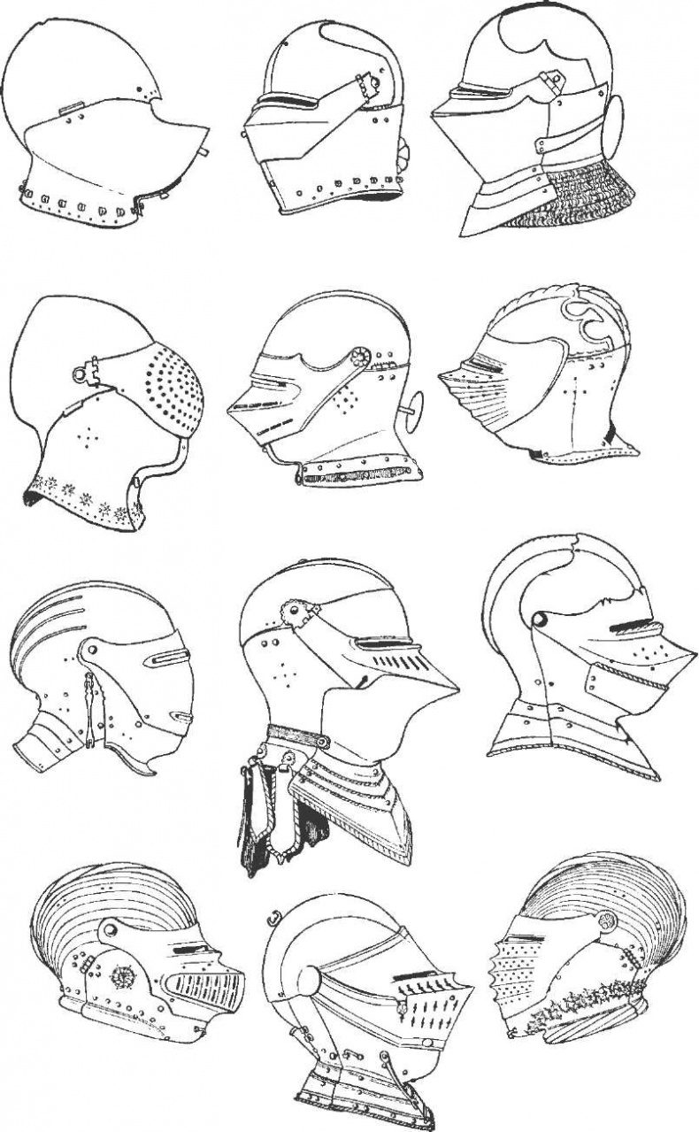 Иллюстрация к книге — Рыцарские доспехи Европы. Универсальный обзор музейных коллекций [_18.jpg]