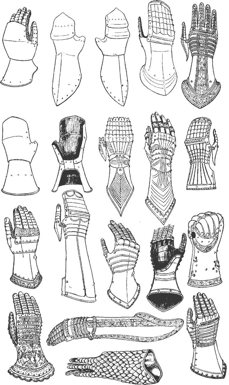 Иллюстрация к книге — Рыцарские доспехи Европы. Универсальный обзор музейных коллекций [_22.jpg]