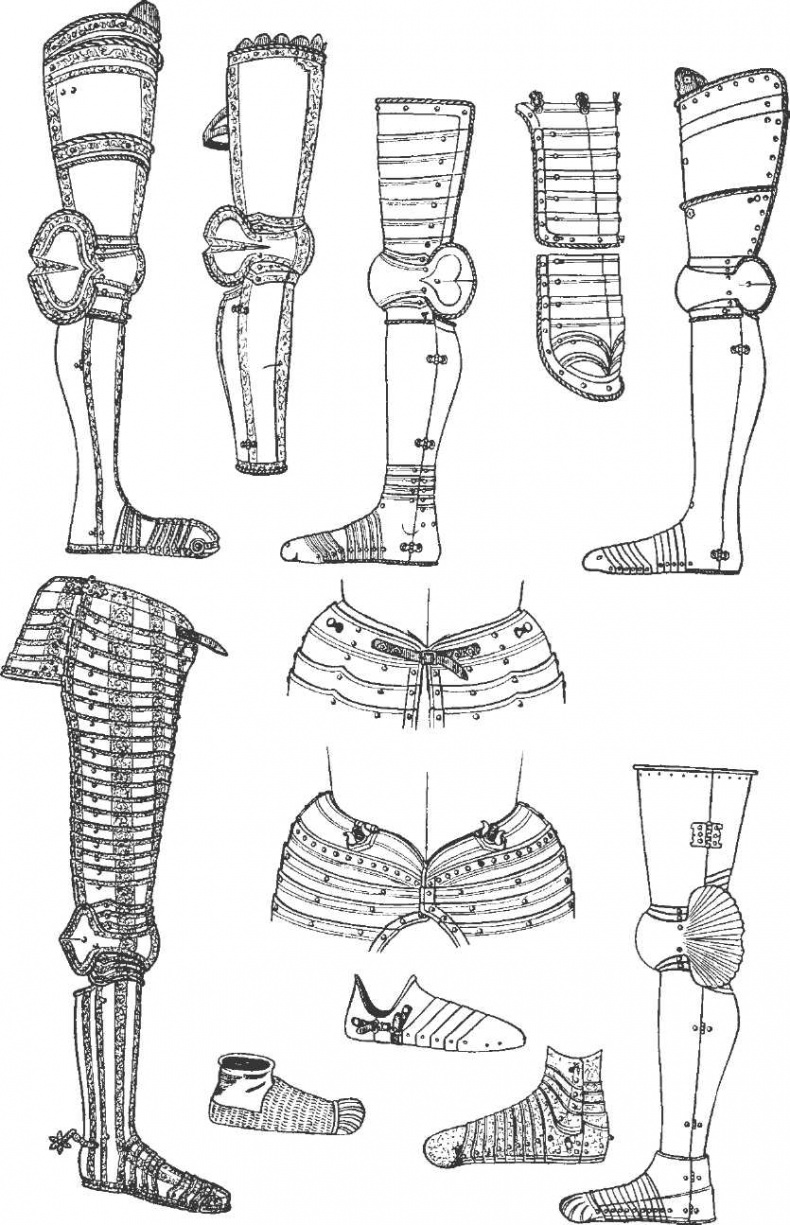 Иллюстрация к книге — Рыцарские доспехи Европы. Универсальный обзор музейных коллекций [_26.jpg]