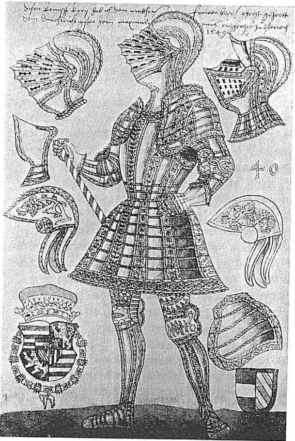 Иллюстрация к книге — Рыцарские доспехи Европы. Универсальный обзор музейных коллекций [p43.jpg]