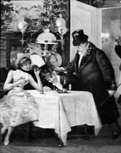 Иллюстрация к книге — Рестораны, трактиры, чайные. Из истории общественного питания в Петербурге. XVIII - начало XX века [i_014.jpg]