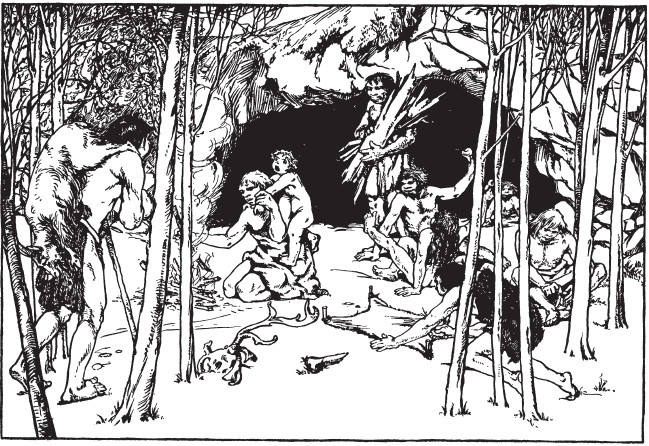 Иллюстрация к книге — Первобытные люди. Быт, религия, культура [i_023.jpg]