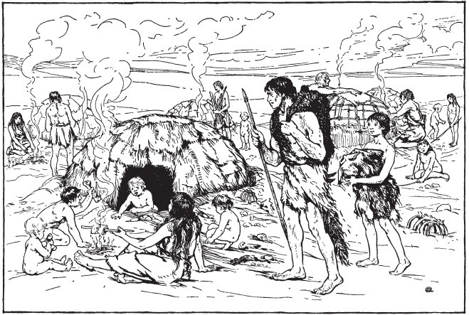 Иллюстрация к книге — Первобытные люди. Быт, религия, культура [i_037.jpg]