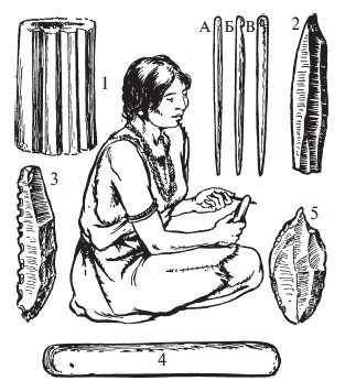 Иллюстрация к книге — Первобытные люди. Быт, религия, культура [i_047.jpg]