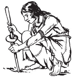 Иллюстрация к книге — Первобытные люди. Быт, религия, культура [i_059.jpg]